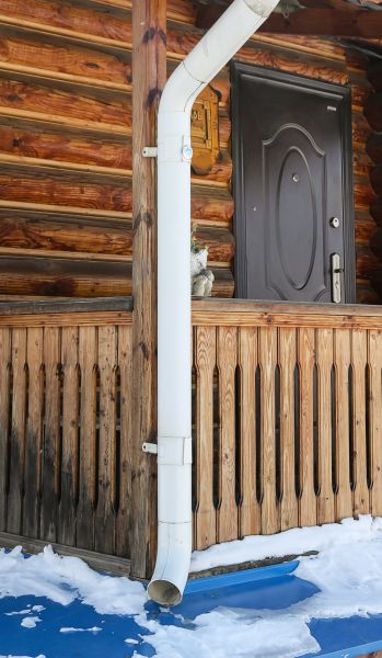 Cost of Porch Downspout Installation in Louisville