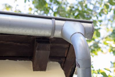 Close-up of Gutter Cover Attachment