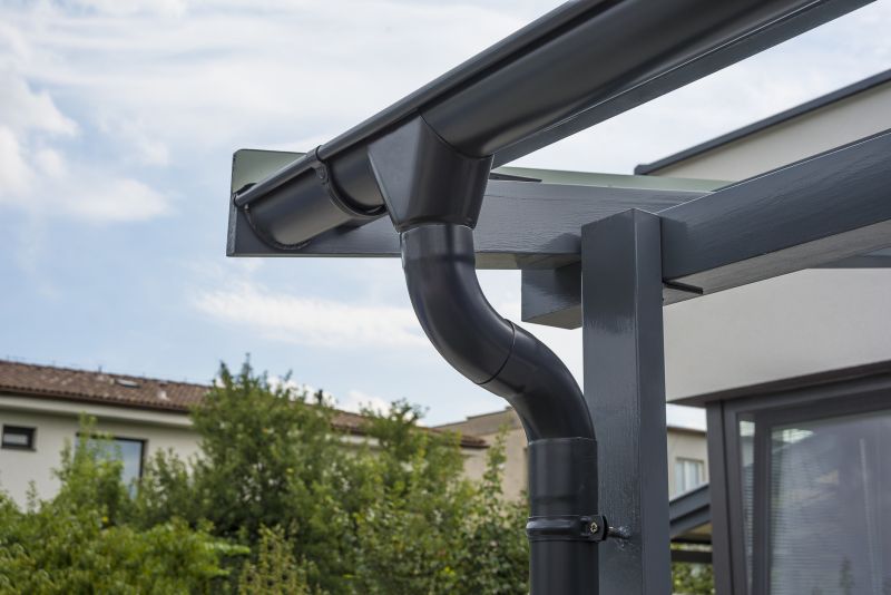 Porch Downspout Installation